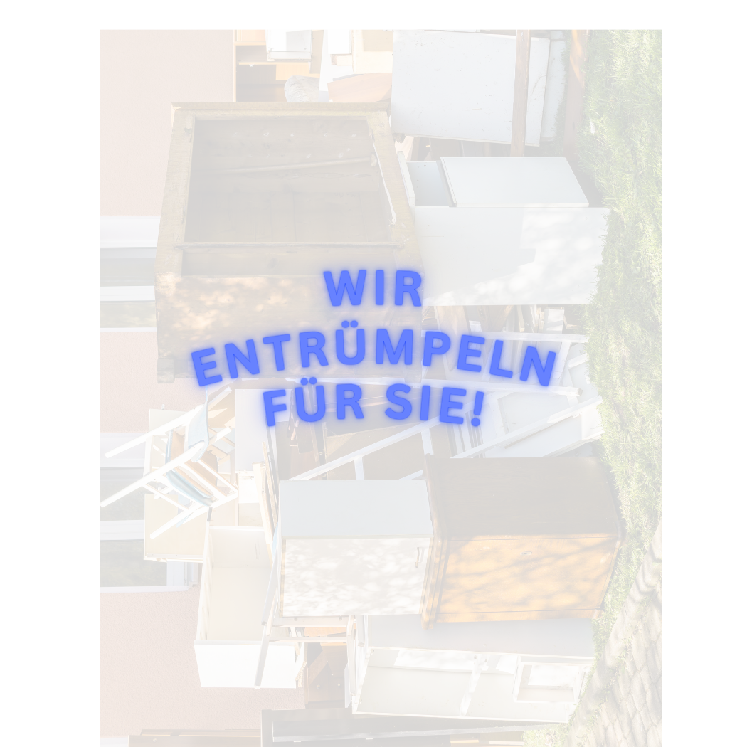 WIR ENTRÜMPELN FÜR SIE (3.5 x 3.5 Zoll)